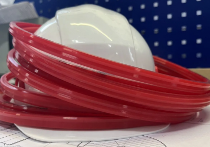 Комплект уплотнений поршня на гидроцилиндр komatsu