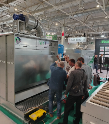 Окрасочная камера с водяной завесой AIRTECH WE