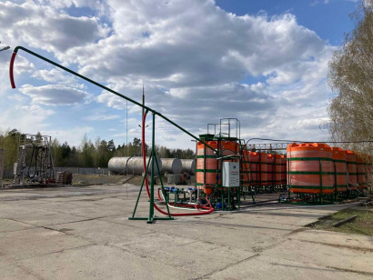 Стационарный растворный узел 10 м3
