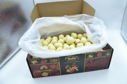 Сублимированная (сушеная) малина в шоколадной глазури, 130 грамм