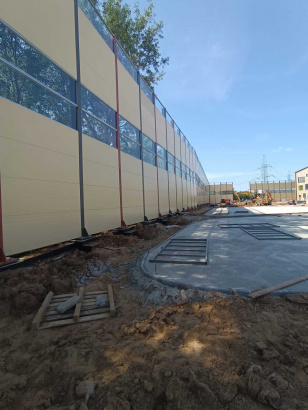 Шумозащитные экраны SoundBlock