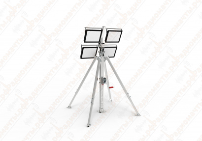 Нержавеющая телескопическая мачта с лебедкой 9 метров МТМН-5/20