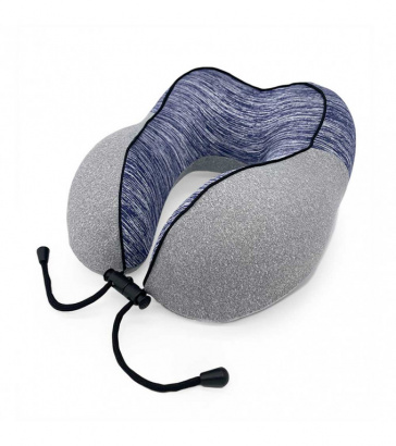 Подушка для перелетов с эффектом памяти, фиолетовый, Mi157