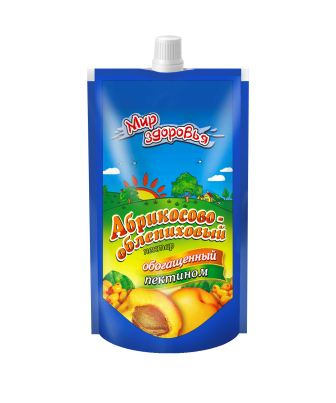 Абрикосово-облепиховый нектар Мир здоровья