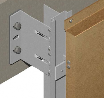 Алюминиевая подсистема для вентилируемого фасада