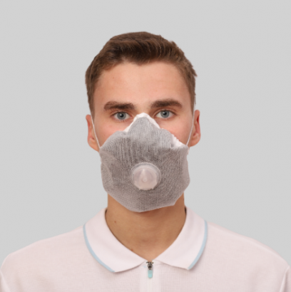 МИРА 1012Е – Фильтрующая полумаска второго класса (FFP2) с дополнительной защитой от кислых газов