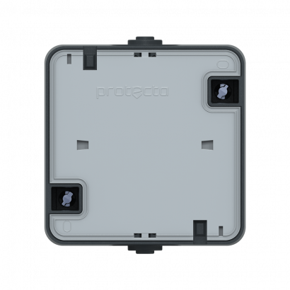 Выключатель двухклавишный CADUCEUS ALING PROTECTA для открытой проводки, 10АХ, 250В~ (Артикул: 22502.A1)