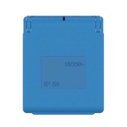 Розетка CADUCEUS ALING электрическая панельная, с крышкой, 16А, 250 В~ (Артикул: 231)