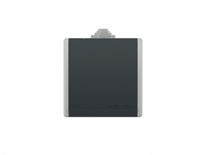 Розетка электрическая CADUCEUS ALING POWER для открытой проводки, без шторок, с крышкой, 16А, 440В~ (Артикул: 243)