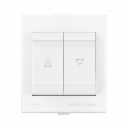 Выключатель одноклавишный CADUCEUS ALING POWER для открытой проводки, с индикацией, 16АХ, 250В~ (Артикул: 259)