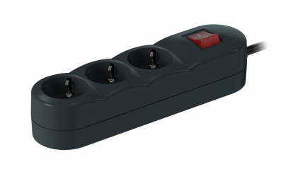 Удлинитель CADUCEUS ALING с выключателем, 3х16А, 250В~, 1,5м (Артикул: 44301)