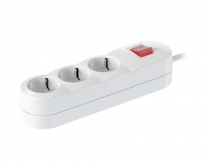 Удлинитель CADUCEUS ALING без выключателя, 3х16А, 250В~, 1,5м (Артикул: 4431)