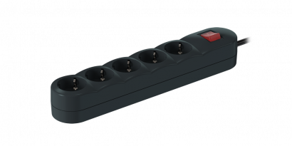 Удлинитель CADUCEUS ALING с выключателем, 5х16А, 250В~, 1,5м (Артикул: 44501)