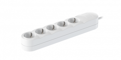 Удлинитель CADUCEUS ALING без выключателя, 5х16А, 250В~, 5м (Артикул: 4455)