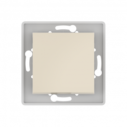 Выключатель скрытой установки CADUCEUS ALING PRESTIGE одноклавишный, проходной, 10АХ, 250В~, механизм (Артикул: 6007)