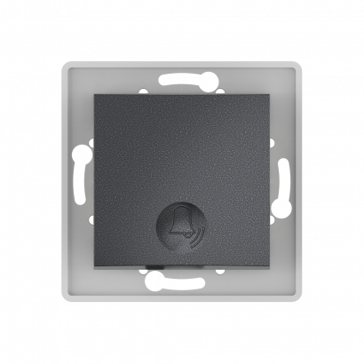 Выключатель скрытой установки CADUCEUS ALING PRESTIGE кнопочный, с символом Звонок, 10А, 250В~, механизм (Артикул: 6010)