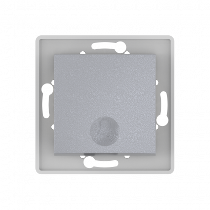 Выключатель скрытой установки CADUCEUS ALING PRESTIGE кнопочный, с символом Звонок, 10А, 250В~, механизм (Артикул: 6010)