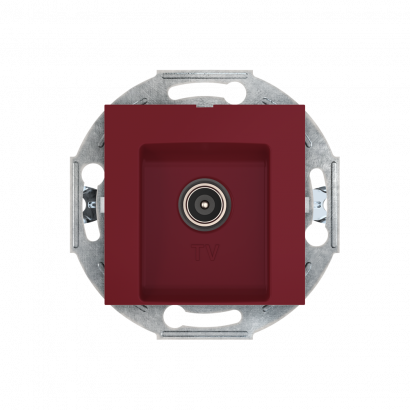 Встраиваемая розетка CADUCEUS ALING PRESTIGE антенная TV, одиночная, механизм (Артикул: 6012I)