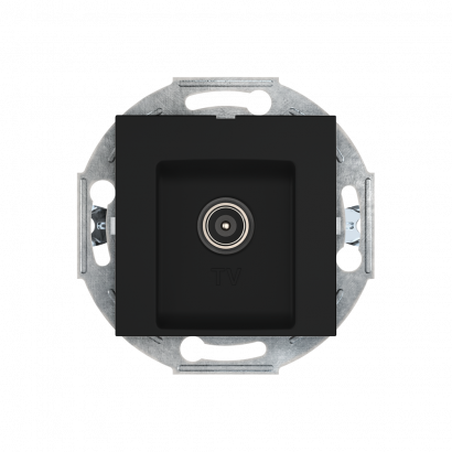 Встраиваемая розетка CADUCEUS ALING PRESTIGE антенная TV, одиночная, механизм (Артикул: 6012I)