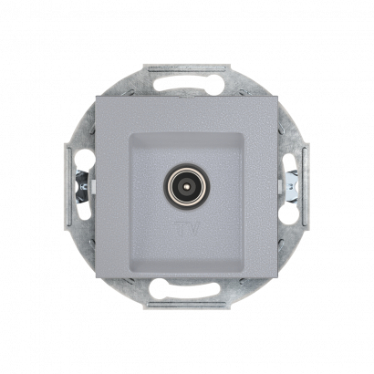 Встраиваемая розетка CADUCEUS ALING PRESTIGE антенная TV, одиночная, механизм (Артикул: 6012I)