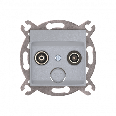 Розетка скрытой установки CADUCEUS ALING PRESTIGE антенная TV/FM/SAT, оконечная, механизм (Артикул: 6012S)