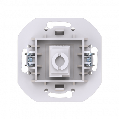 Розетка скрытой установки CADUCEUS ALING PRESTIGE компьютерная с модулем Keystone RJ45 8P8C, cat.6A, S/FTP, механизм (S/FTP - экранированный) (Артикул: 6016S)