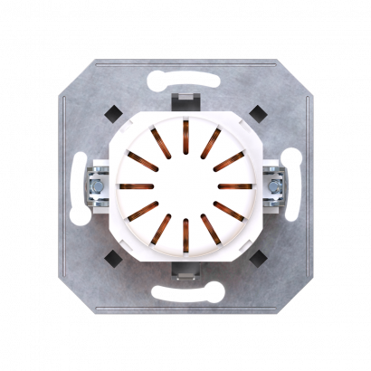 Диммер скрытой установки CADUCEUS ALING PRESTIGE поворотно-нажимной, 40-400ВА, 230В, 50Гц, механизм (Артикул: 60173)