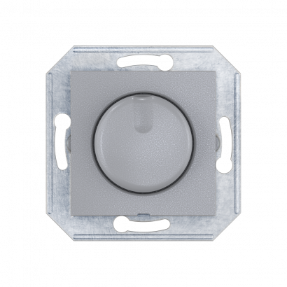 Диммер скрытой установки CADUCEUS ALING PRESTIGE поворотно-нажимной, проходной, 40-400ВА, 230В, 50Гц, механизм (Артикул: 6017)