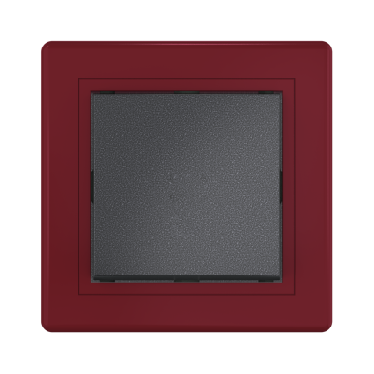 Выключатель скрытой установки CADUCEUS ALING PRESTIGE двухклавишный, проходной, 10АХ, 250В~ (Артикул: 6072)