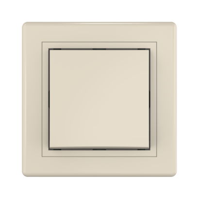 Выключатель скрытой установки CADUCEUS ALING PRESTIGE двухклавишный, проходной, 10АХ, 250В~ (Артикул: 6072)