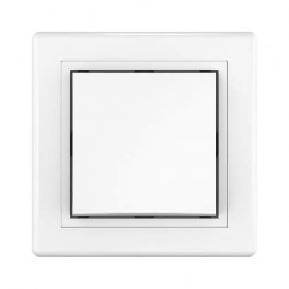 Выключатель скрытой установки CADUCEUS ALING PRESTIGE одноклавишный, перекрёстный, 10АХ, 250В~ (Артикул: 608)