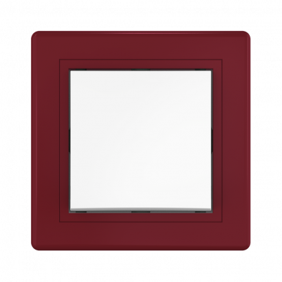 Выключатель скрытой установки CADUCEUS ALING PRESTIGE одноклавишный, перекрёстный, 10АХ, 250В~ (Артикул: 608)