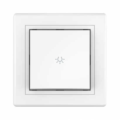 Выключатель скрытой установки CADUCEUS ALING PRESTIGE кнопочный, 10А, 250В~ (Артикул: 6090)