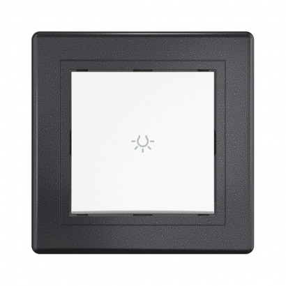 Выключатель скрытой установки CADUCEUS ALING PRESTIGE кнопочный, 10А, 250В~ (Артикул: 6090)