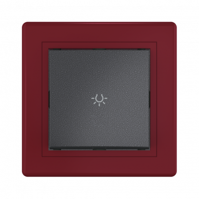 Выключатель скрытой установки CADUCEUS ALING PRESTIGE кнопочный, 10А, 250В~ (Артикул: 6090)