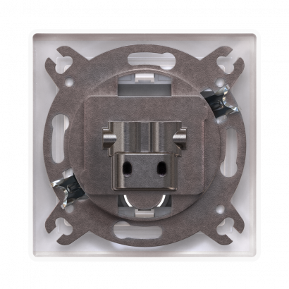 Розетка скрытой установки CADUCEUS ALING PRESTIGE антенная TV/FM, проходная (Артикул: 612P)