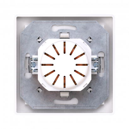 Диммер скрытой установки CADUCEUS ALING PRESTIGE поворотно-нажимной, 40-400ВА, 230В, 50Гц (Артикул: 6173)