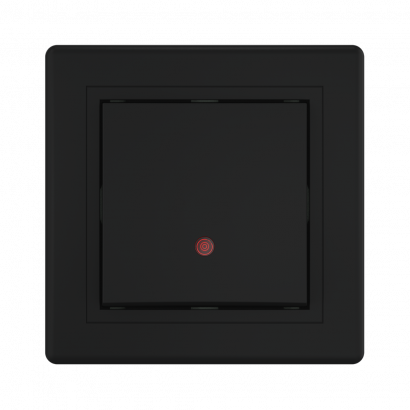 Выключатель скрытой установки CADUCEUS ALING PRESTIGE одноклавишный, перекрёстный, с индикацией, 10АХ, 250В~ (Артикул: 628)