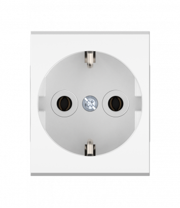 Розетка CADUCEUS ALING MODE электрическая, модульная, для скрытой проводки, механизм, 16А, 250 В~ (Артикул: 651)