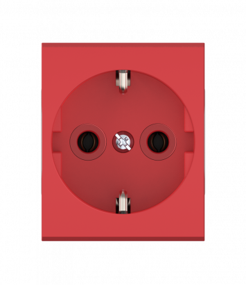 Розетка CADUCEUS ALING MODE электрическая, модульная, для скрытой проводки, механизм, 16А, 250 В~ (Артикул: 651)