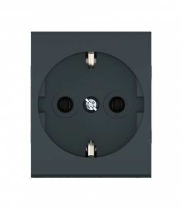 Розетка CADUCEUS ALING MODE электрическая, модульная, для скрытой проводки, механизм, 16А, 250 В~ (Артикул: 651)