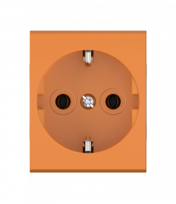 Розетка CADUCEUS ALING MODE электрическая, модульная, для скрытой проводки, механизм, 16А, 250 В~ (Артикул: 651)