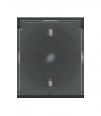 Розетка CADUCEUS ALING MODE электрическая, модульная с крышкой, для скрытой проводки, механизм, 16А, 250 В~ (Артикул: 653.T)