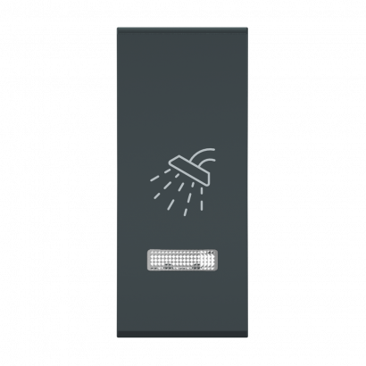 Клавиша CADUCEUS ALING MODE, 1М, с символом душ, с индикаторным окошком (Артикул: 65428)