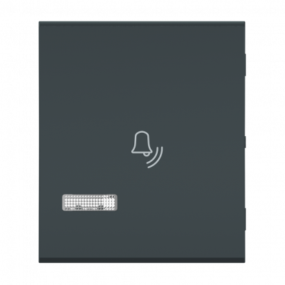 Клавиша CADUCEUS ALING MODE, 2М, с символом звонок, с индикаторным окошком (Артикул: 65822)