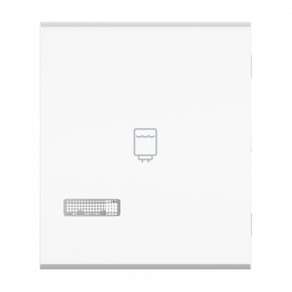 Клавиша CADUCEUS ALING MODE, 2М, с символом бойлер, с индикаторным окошком (Артикул: 65823)