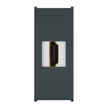 Розетка HDMI тип А-A CADUCEUS ALING MODE для скрытой проводки, механизм (Артикул: 6615)