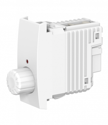 Диммер CADUCEUS ALING MODE для скрытой проводки, поворотно-нажимной, с индикацией, 40-800Вт, 230В~ (Артикул: 6681)