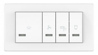 Комплект выключателей CADUCEUS ALING MODE для ванной комнаты, 10А/16А, 250В~ (Артикул: 66915)