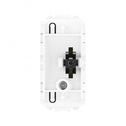 Выключатель одноклавишный CADUCEUS ALING MODE для скрытой проводки, с индикацией при включении, 16АХ, 250В~, механизм (Артикул: 6691)